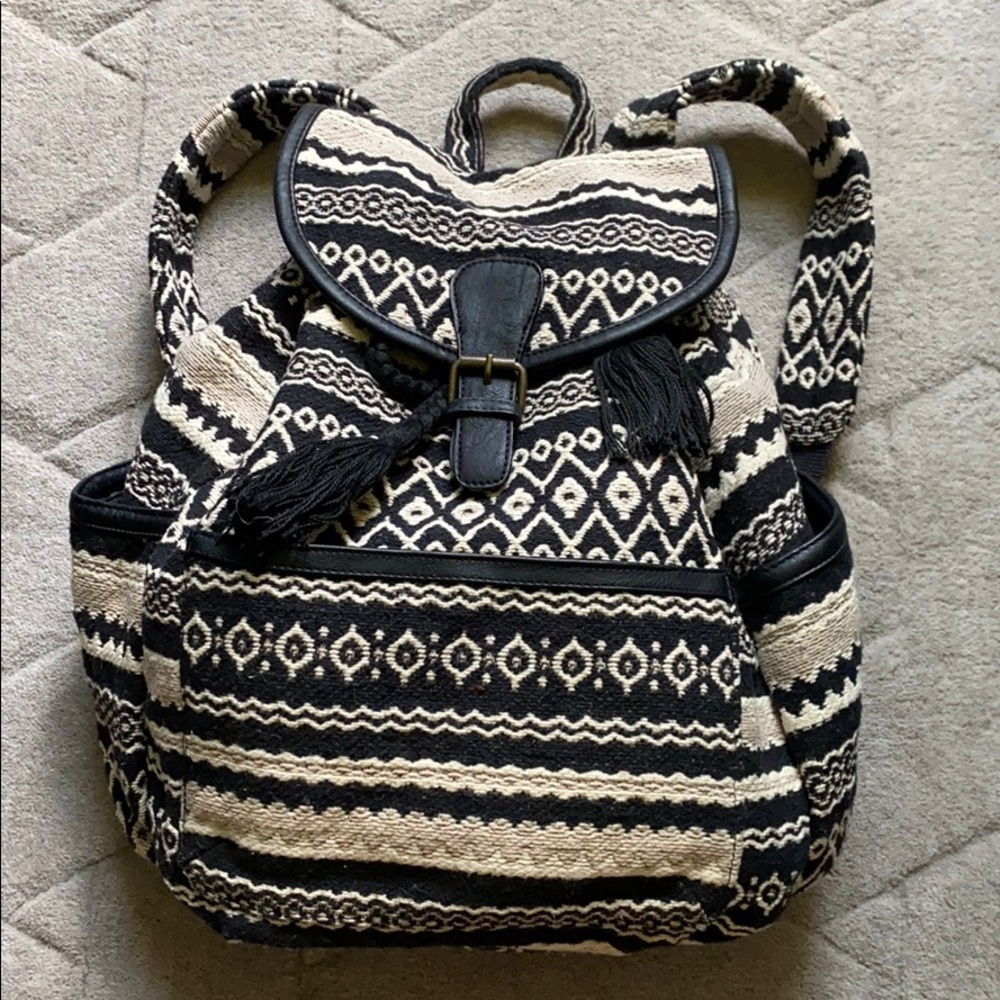 American Eagle Woven Backpack